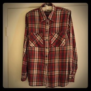 Ralph Lauren Denim Supply Co. plaid blouse